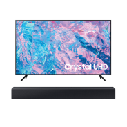 Samsung 65-inch UHD Smart TV + Soundbar