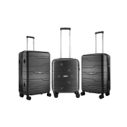 Travelwize 3pc Bondi Spinner Luggage Set Grey