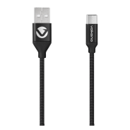 Volkano Weave Type-C Cable 1.2m Black