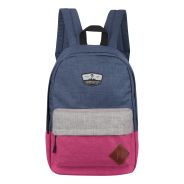Volkano 3D Series 15.6” Navy and Burgundy Laptop Backpack
