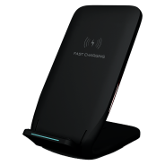 Volkano Pylon QI Fast Wireless Phone Charger-BK