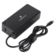 Volkano Brio Plus Series Type-C 65W laptop charger with USB