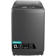 Hisense 13kg Top Loader Washing Machine, Titanium WTX1302T