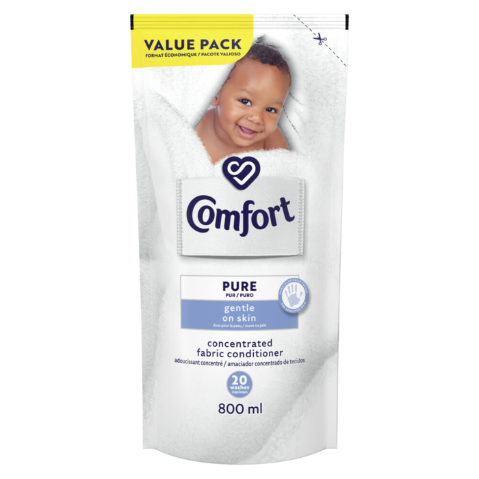 Comfort Concentrated Laundry Fabric Softener Uplifting 800ml - Clicks