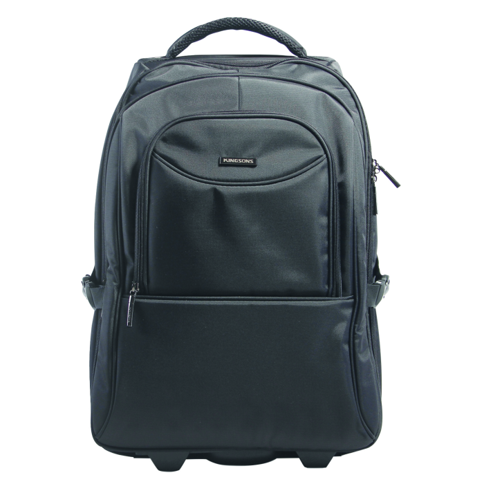 Kingsons 15.6-inch Prime Trolley Backpack Black - HiFi Corporation