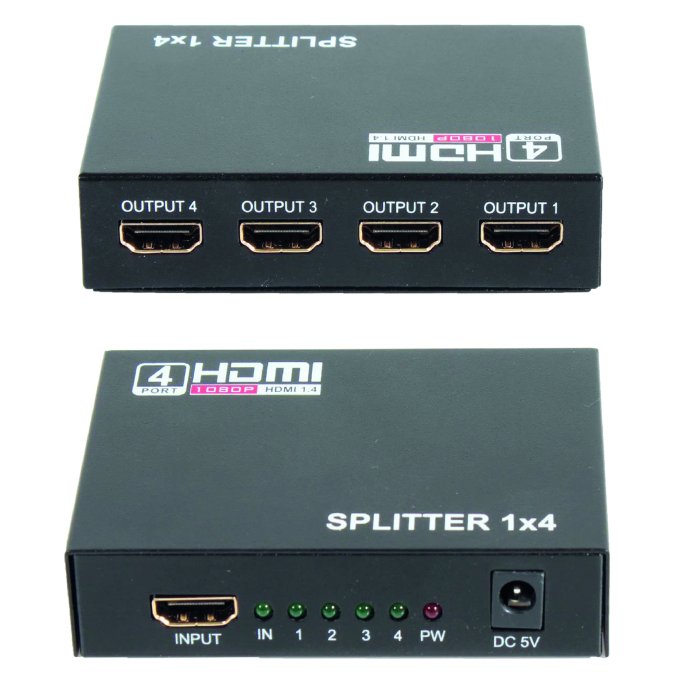 Ultra Link HDMI 4 Way Splitter - HiFi Corporation