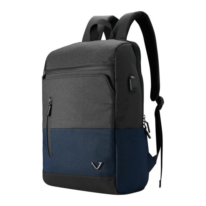 Volkano Infinity 15.6” Laptop Backpack - Grey/ Blue - HiFi Corporation
