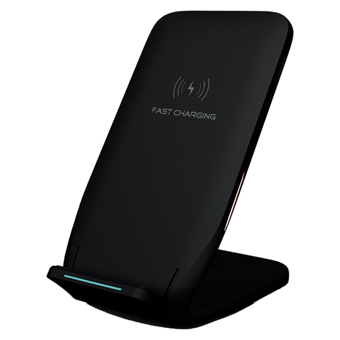 Volkano Pylon QI Fast Wireless Phone Charger-BK - HiFi Corporation