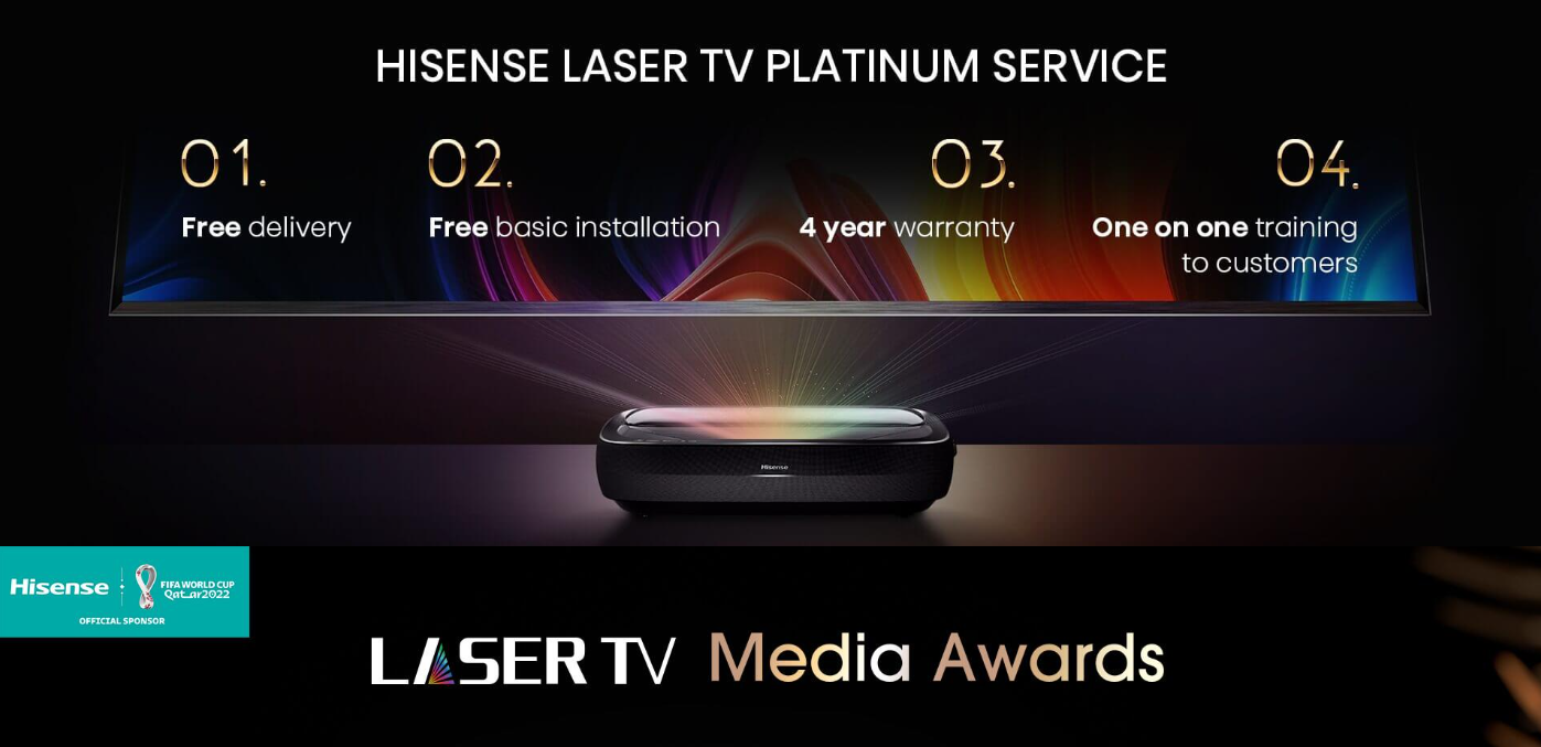 Hisense 100 Inch Smart 4k Laser Tv 100l9g Hifi Corporation